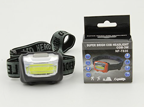 

Фонарик налобный Cob Headlight NF-T835, Черный