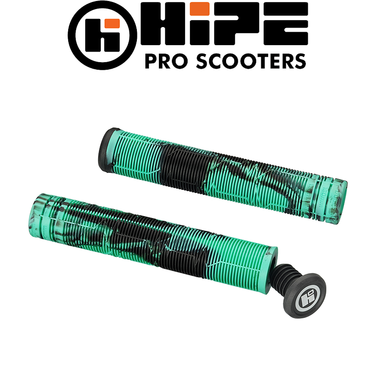 

Грипсы для трюкового самоката Hipe LMT03, 170мм, black/mint
