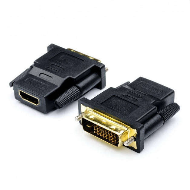 

Переходник DVI-D (папа) - HDMI (мама) TRY PLUG черный новый