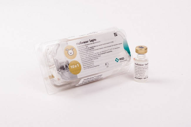 

Вакцина Нобивак L 1 доза для собак MSD