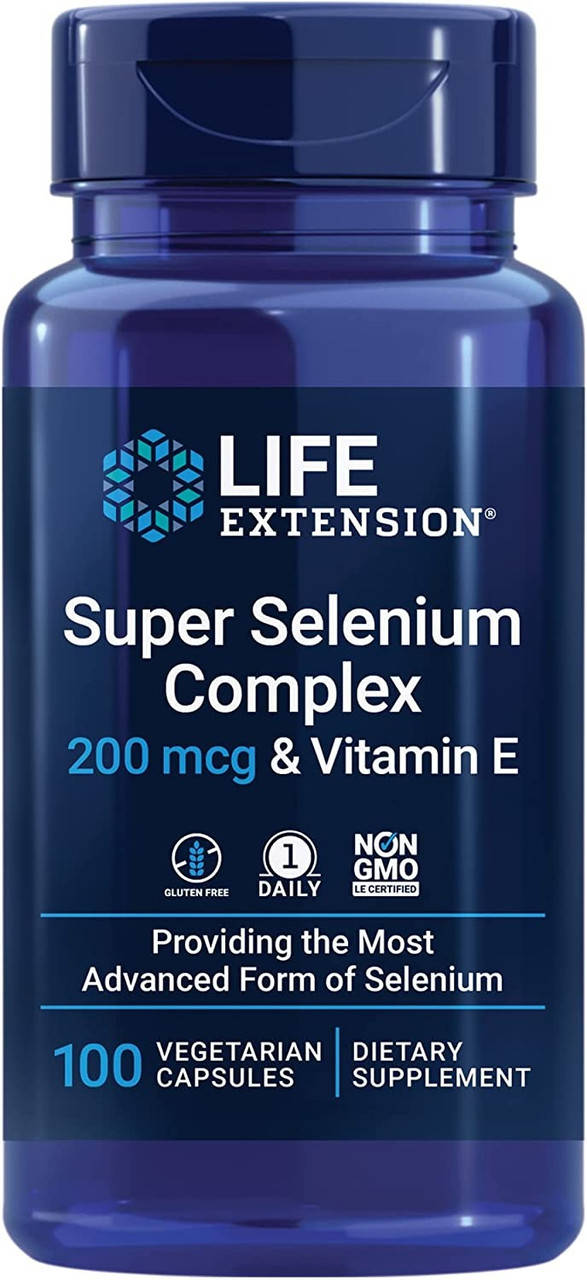 

Комплекс Супер Селена Life Extension, Super Selenium Complex, 100 капсул