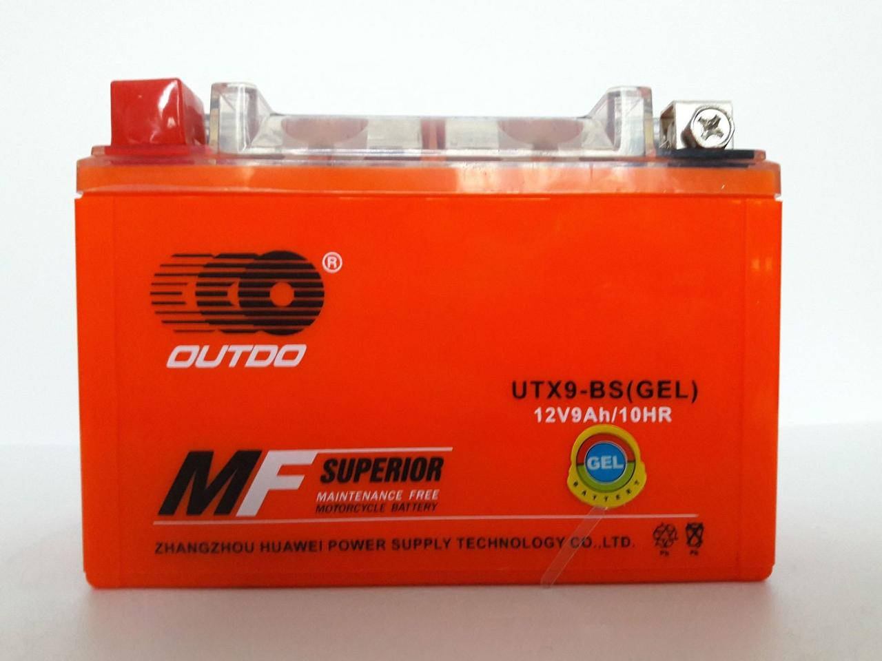 

Outdo YTX9-BS 12V 9Ah 152x88x106 гелевый. Аккумулятор