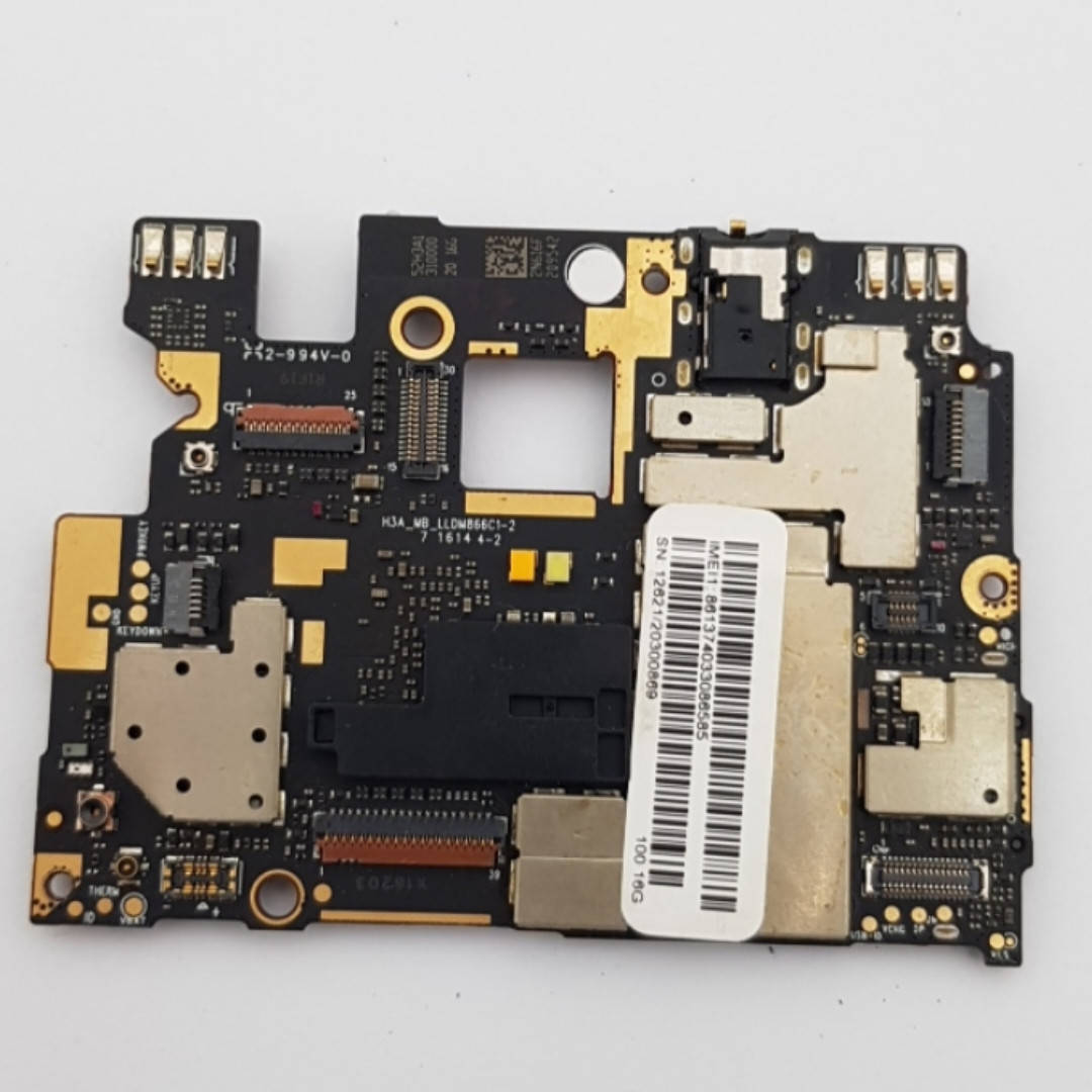 

Нерабочая материнская плата (донор) Redmi Note 3 (тип 2) (нерабочая флэш)