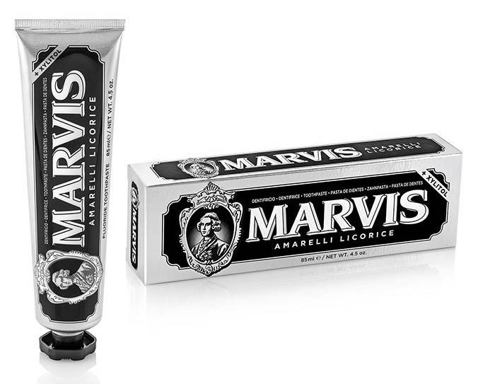 

Паста зубная Желтая сладкая мята Marvis licorice mint, 411174, 85 мл
