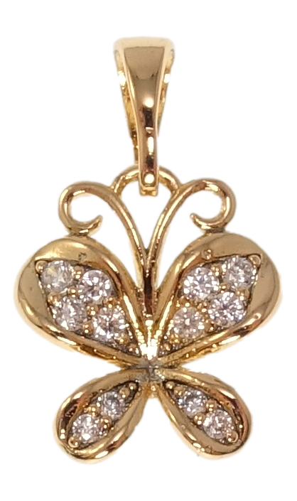 

Кулон Xuping Позолота 18K "Бабочка" для цепочки до 5мм