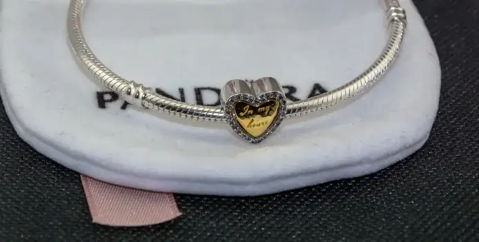 

Бусина шарм подвеска для браслета Pandora Пандора серебряная