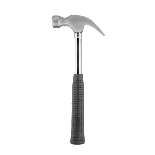 

Молоток столярный с гвоздодером 450г. с металлической ручкой INTERTOOL HT-0224