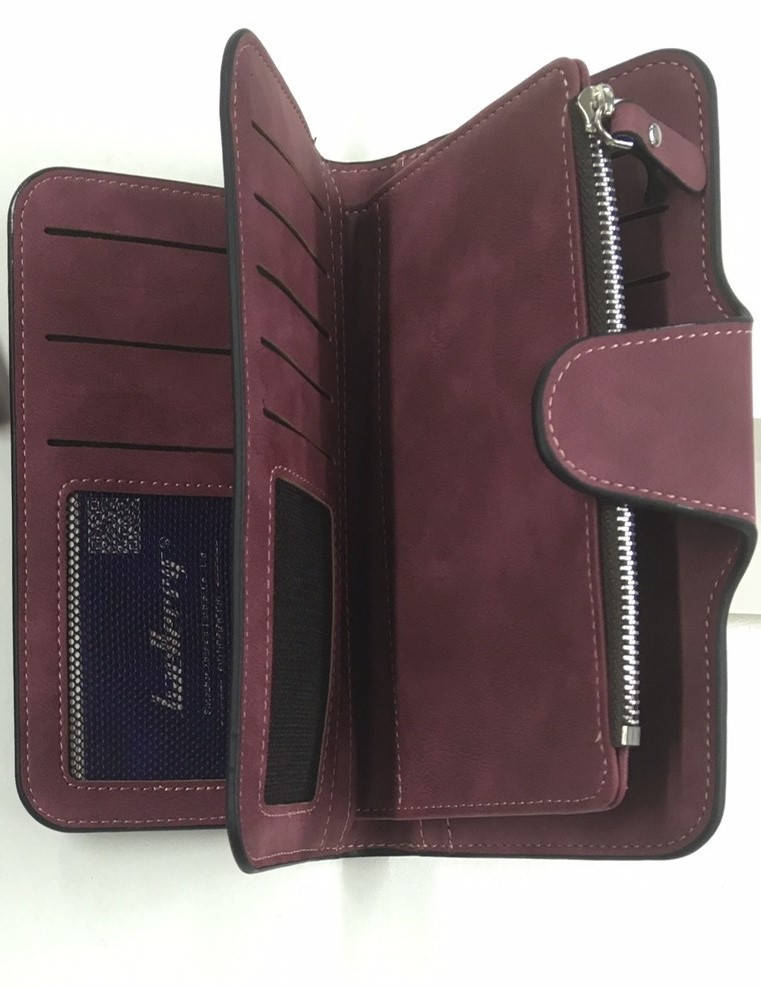 

Кошелек женский Baellerry Forever N2345 бордовый, портмоне