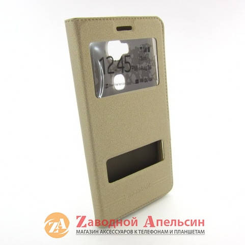 

Чехол книжка Huawei Honor 5X GR5 Smart Case gold