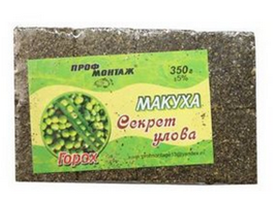 

Макуха ПрофМонтаж Секрет Улова Горох 350 г