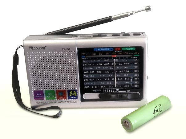 

Радіо Golon RX 6622 є Акумулятор USB кабель