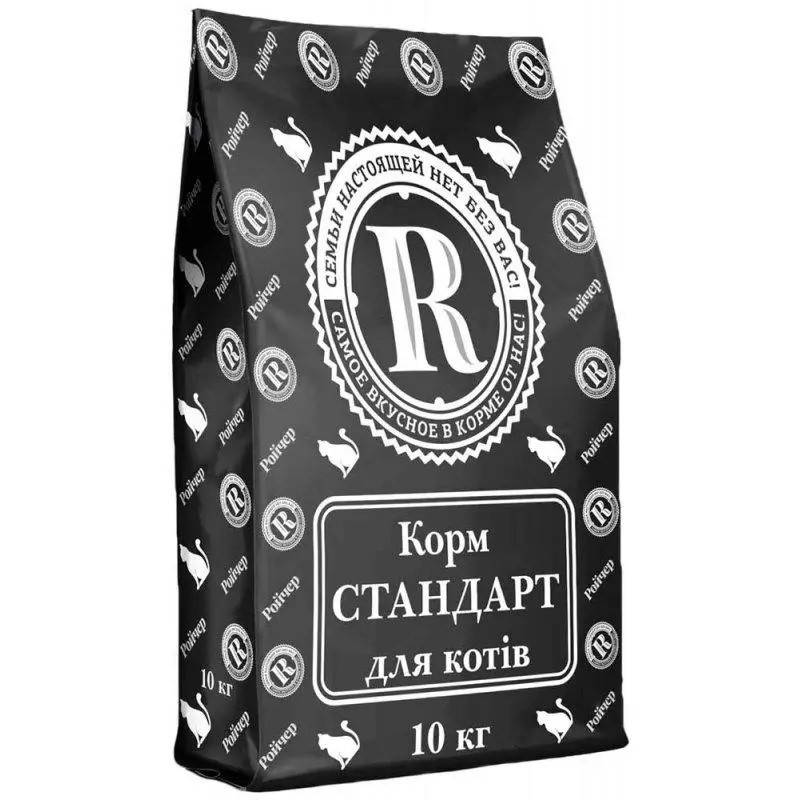 

Roycher Ройчер Стандарт, сухой корм для котов, с курицей, 10 кг