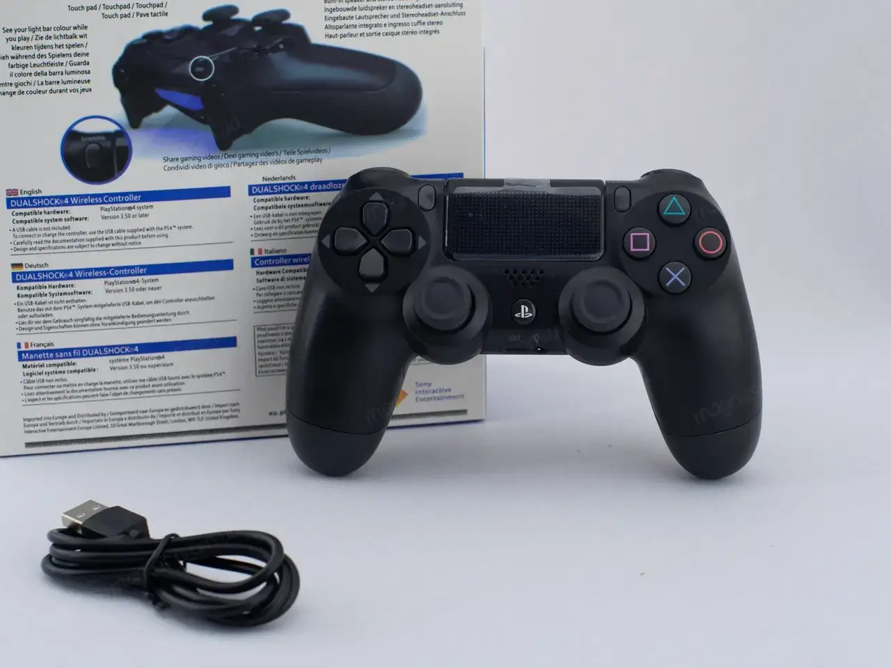 

Джойстик Sony PS 4 DualShock 4, Черный