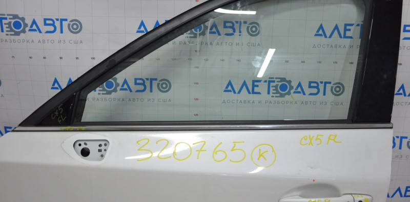 

Молдинг дверь-стекло центральный перед лев Mazda CX-5 17- хром KB7W-50-650C Мазда ЦХ-5 2017-