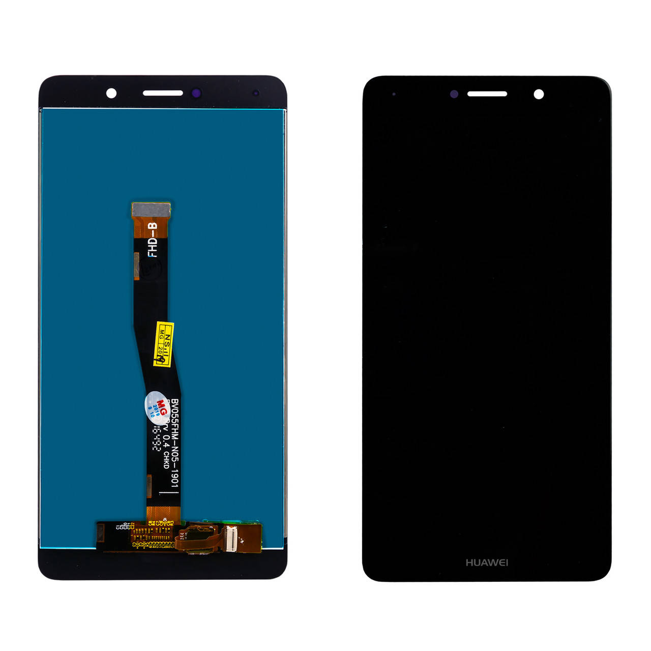 

Дисплей HUAWEI GR5 (2017)/Honor 6X/Mate 9 Lite (BLL-L21/KII-L21/KIW-L21) с черным тачскрином, Черный
