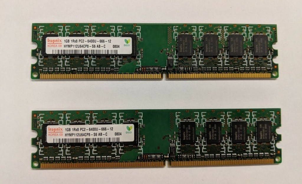 

Оперативная память для ПК DDR2 1GB-PC2-6400