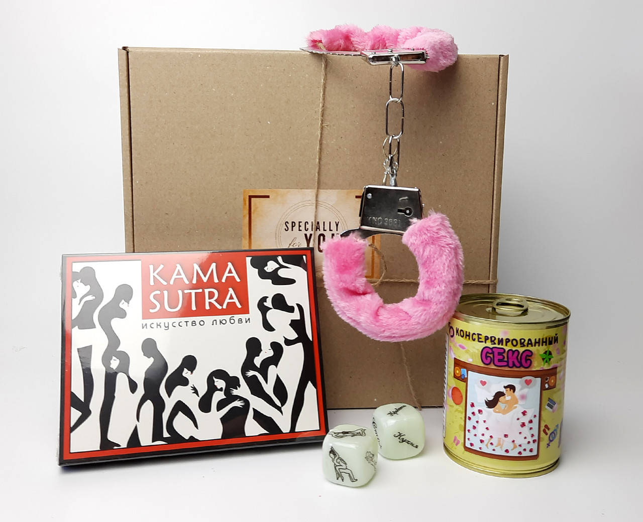 

Подарочный набор игра для взрослых "Сладкая парочка" - игра-подарок для взрослых