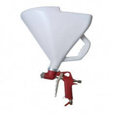 

Пистолет PT-0403 Intertool штукатурный пневматический 9 л с пластиковым бачком