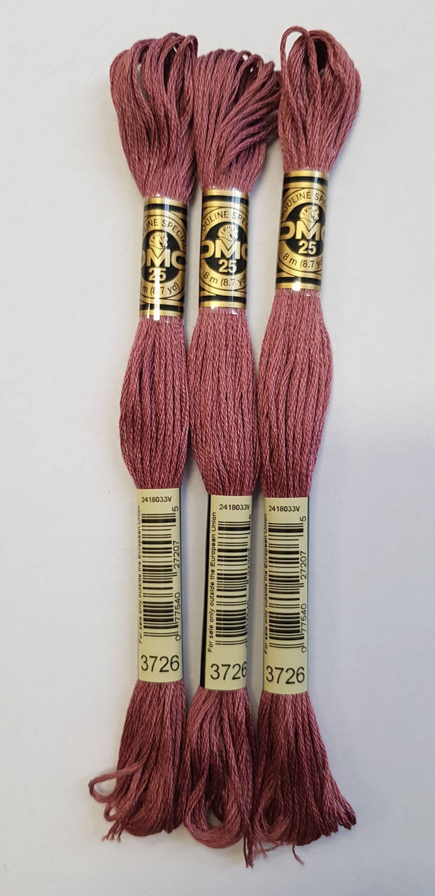 

Мулине ДМС, DMC (номер цвета-3726), Разные цвета