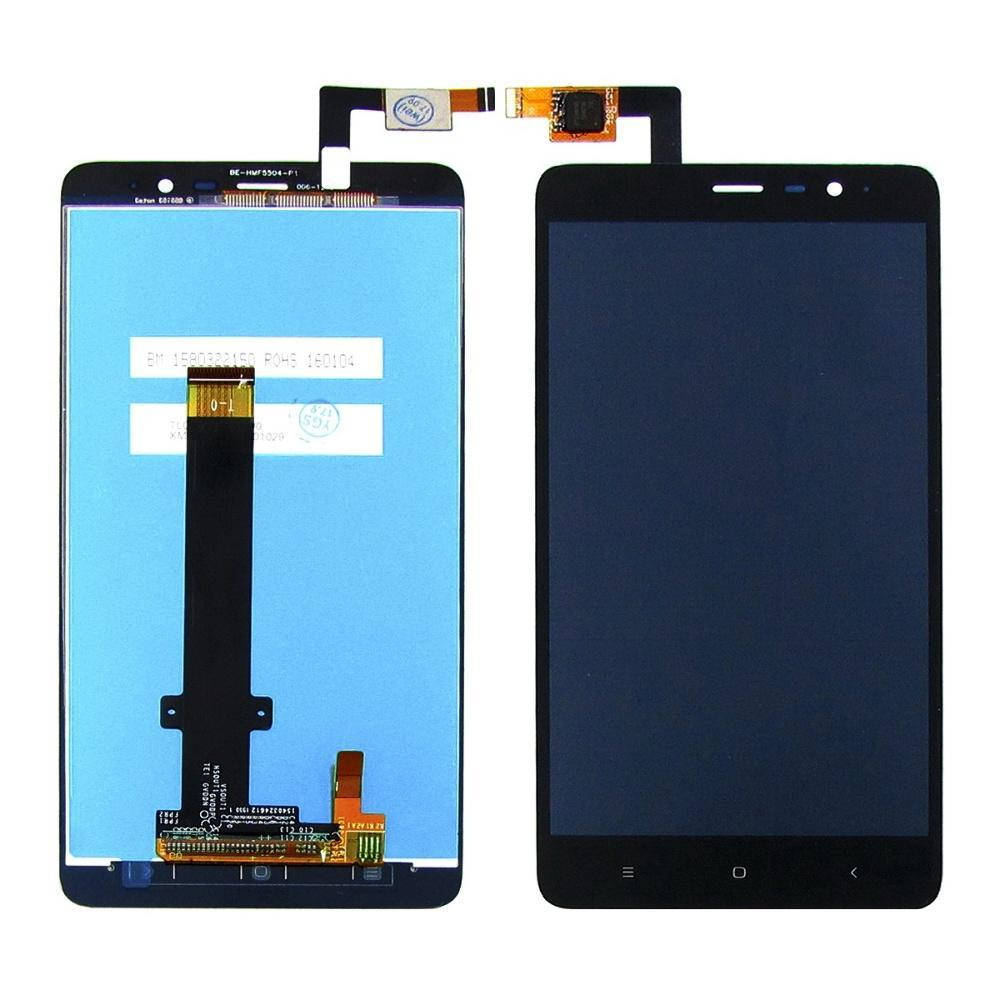 

Дисплей (lcd экран) для Xiaomi Redmi Note 3 с чёрным тачскрином, Черный