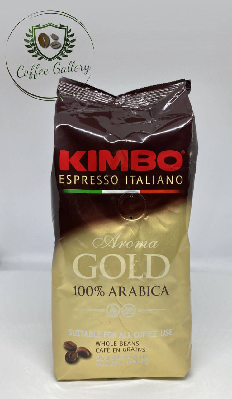 

Кофе зерновой KIMBO Aroma Gold 250 г.