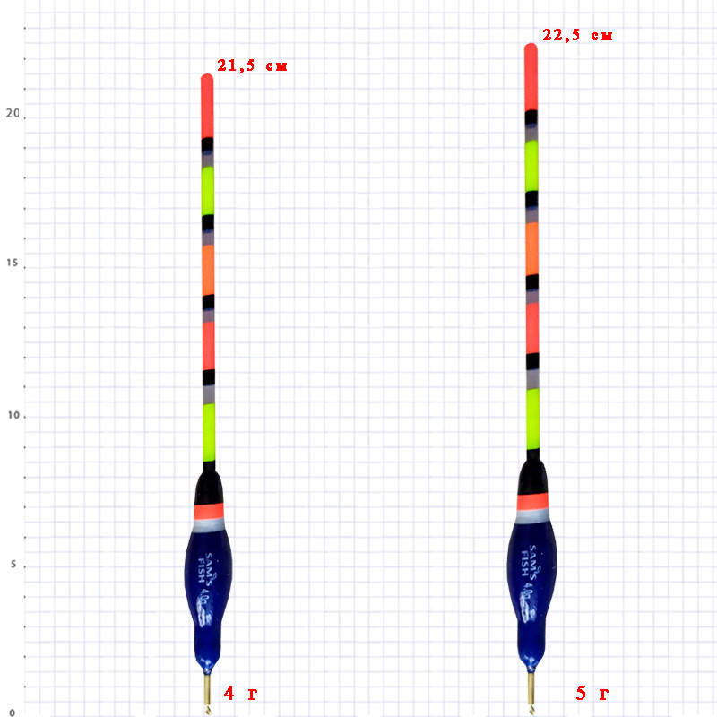 

Поплавок бальза SAM'S FISH SF24133-5 5г (10шт в уп)