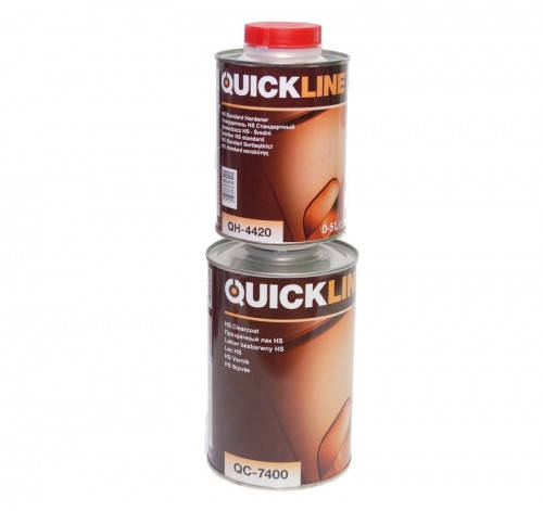 

Прозрачный акриловый лак QUICKLINE HS QC-7400 с отвердителем QH-4420(арт.QC-7400/QH-4420)