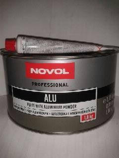 

Шпатлёвка с алюминиевой пудрой Novol Alu 1,8 кг