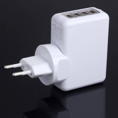 

Сетевое зарядное, 4 USB, 5V 2.1A для Ipad, Premium