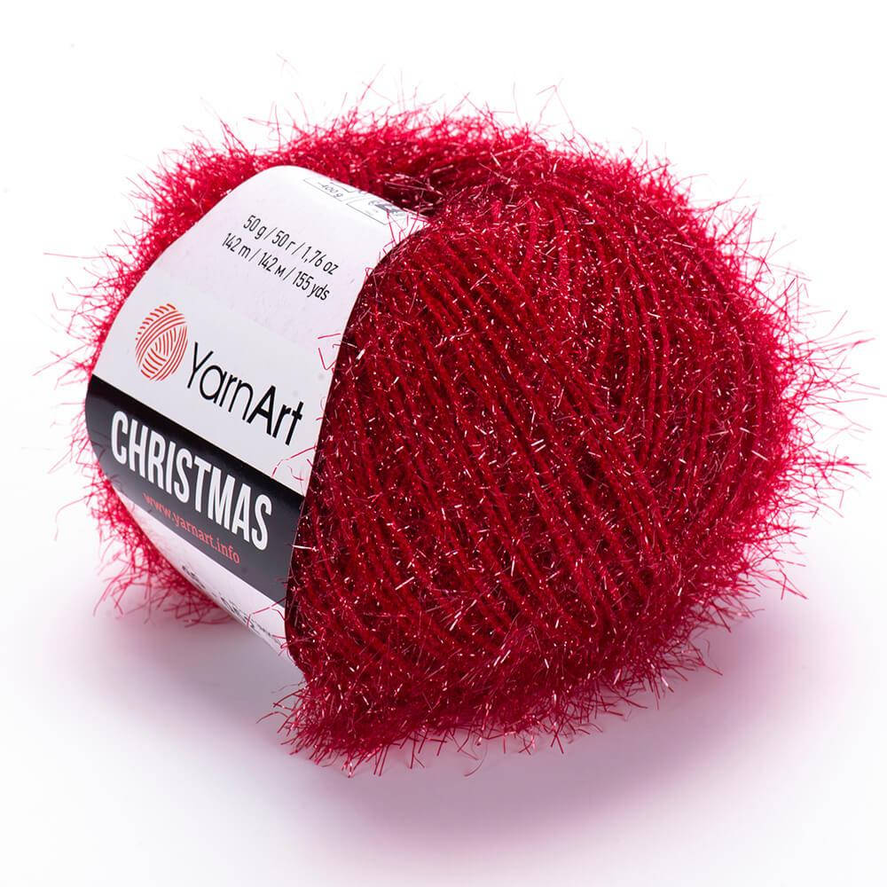 

Пряжа YarnArt Christmas 46 красный