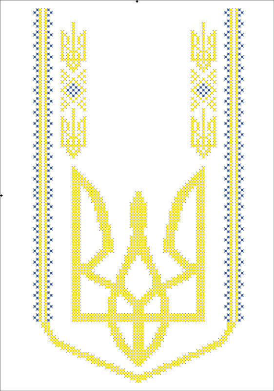 

ФВС-126. Схема для вишивки бісером на водорозчинному флізеліні