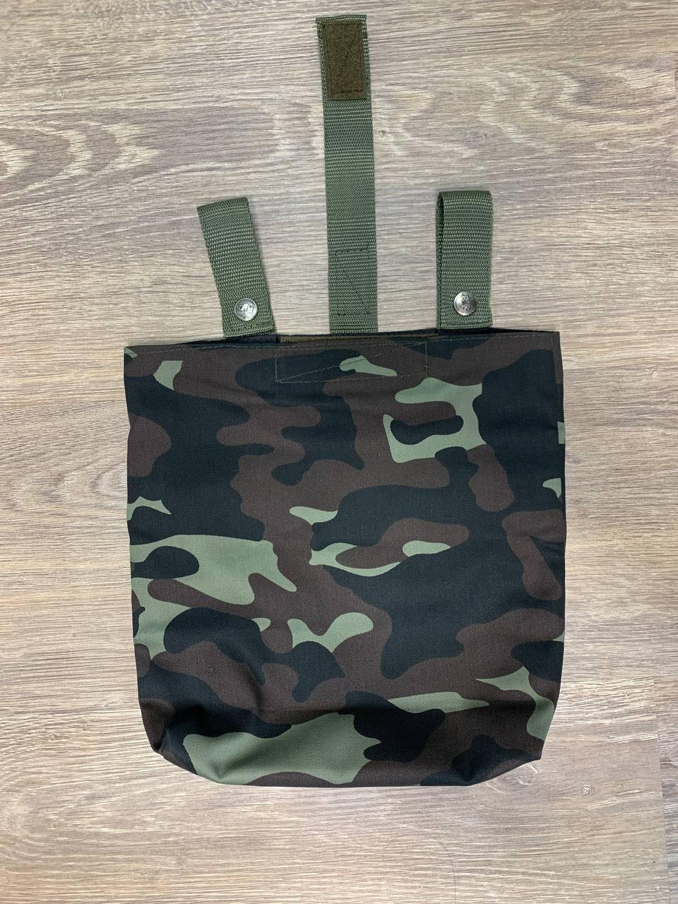 

Сумка армейская на ремнь для сброса магазинов