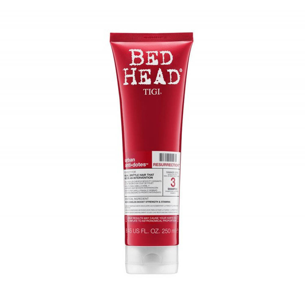 

TIGI BED HEAD Resurrection Шампунь для сильно поврежденных волос 250 мл
