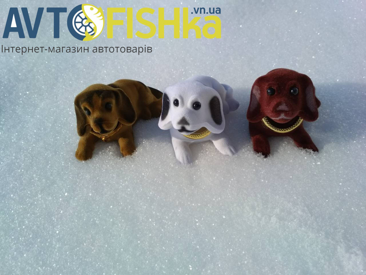 

Собачка з киваючою головою / Собачка с кивающей головой на панель авто