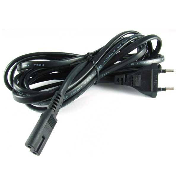 

Кабель питания, сетевой шнур 220V 2Pin для PS2, PS3, PS4, PS5 (Оригинал)