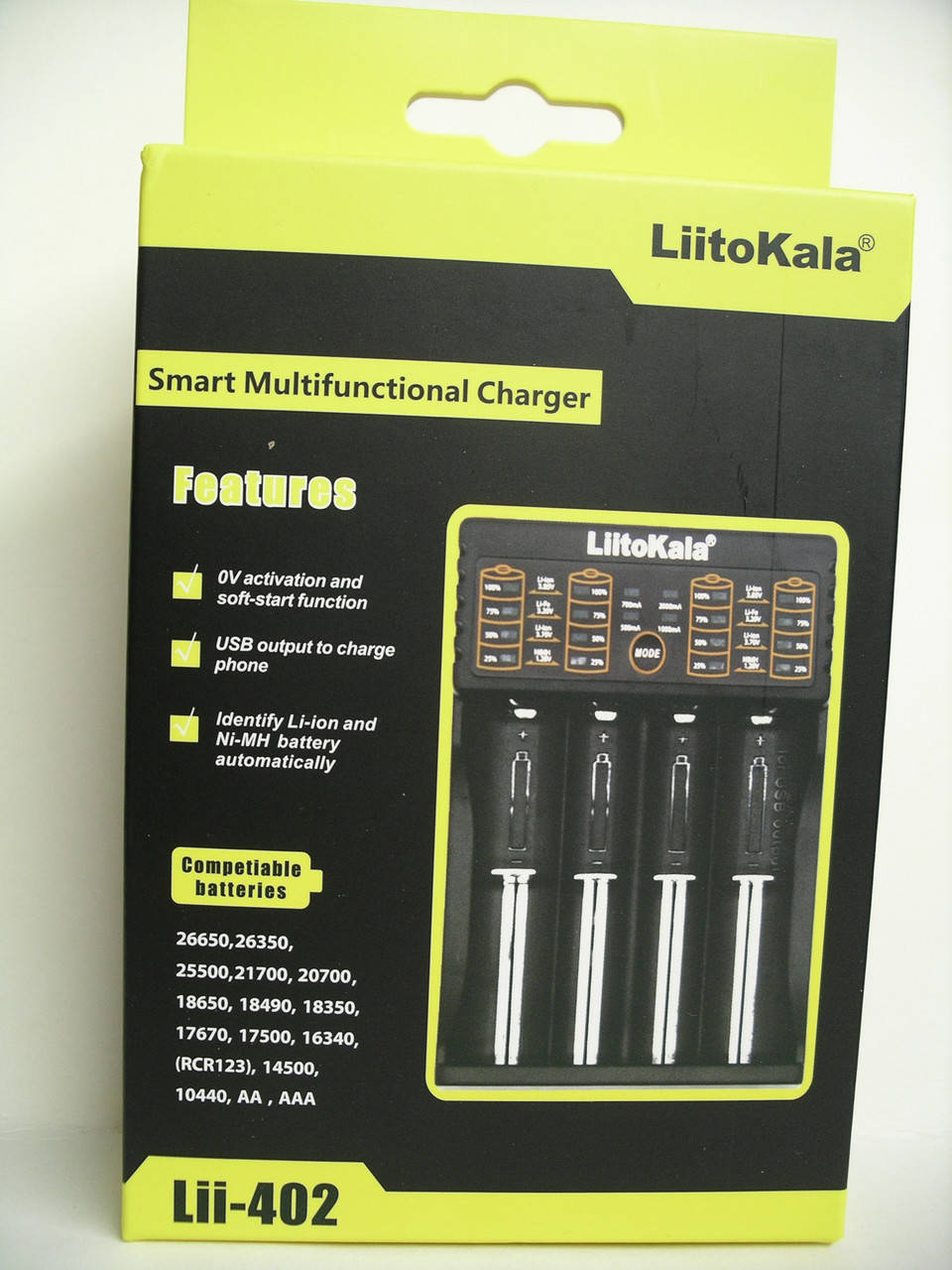 

Зарядное устройство LiitoKala Engineer Lii-402