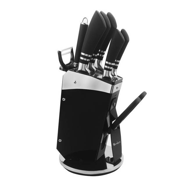 

Набор ножей UNIQUE Набор ножей Набор ножей из нержавеющей стали Кухонные ножи UN-1835