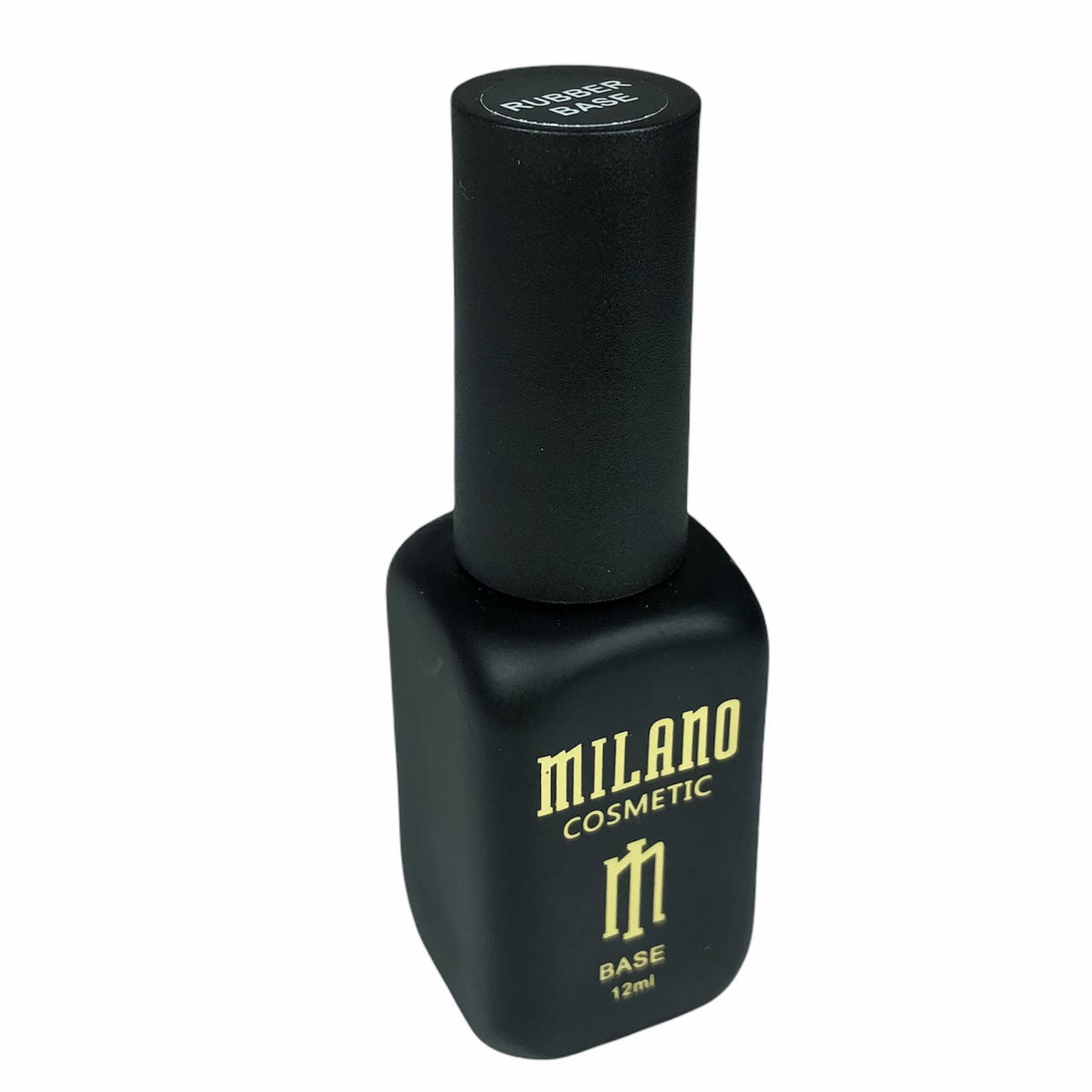 

База для гель лака каучуковая Milano 12 мл Rubber Base Gel с кисточкой Оригинал
