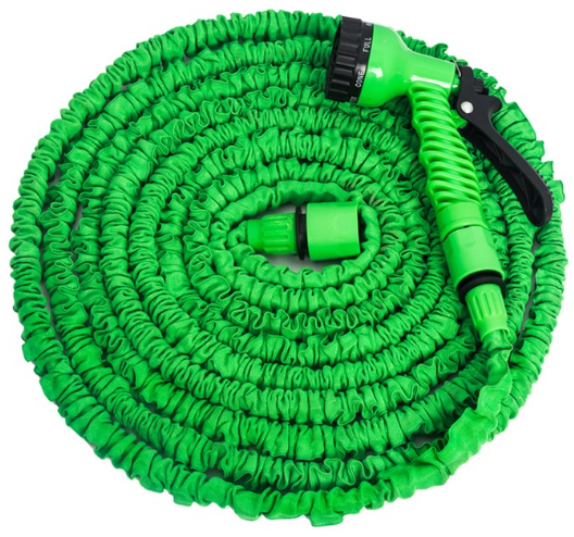 

Усиленный садовый шланг для полива XHose 60м с распылителем Magic Hose, Эксклюзивный
