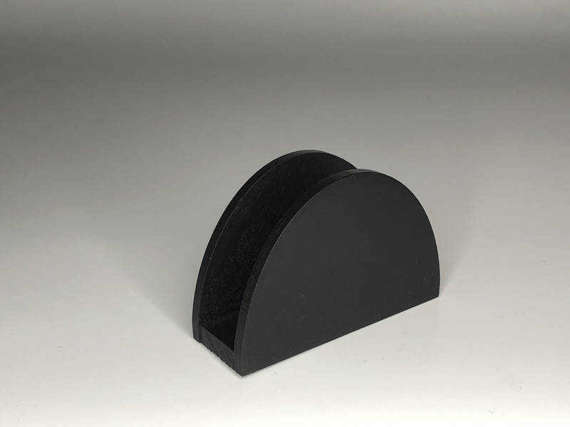 

Салфетница мини круглая Черная, Черный