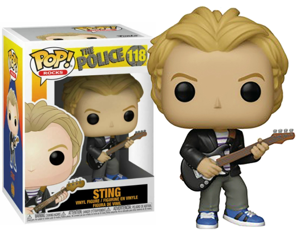 

Фигурка Funko Pop Фанко Поп Полис Стинг The Police Sting 10 см TP S 118