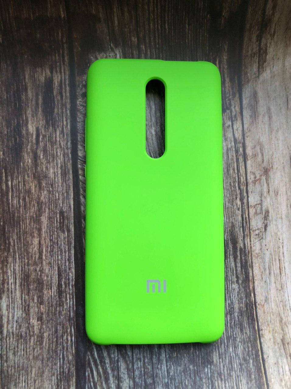 

Чехол на Xiaomi Mi 9 T "Зеленый №31", Зелёный