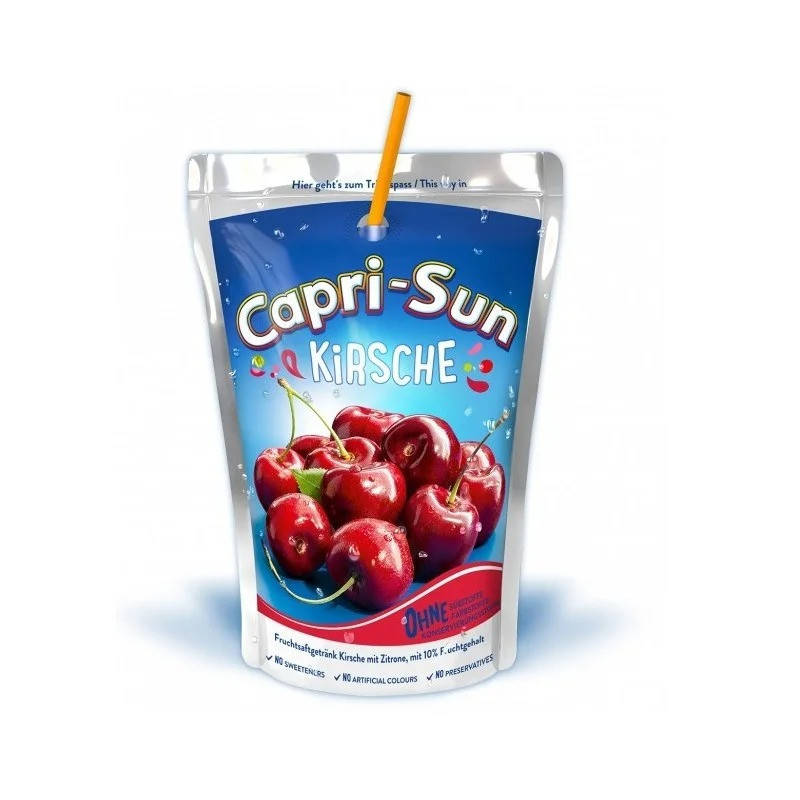 

Сок капризон Capri-Sun Cherry (Kirsche) вишня 10 шт х 200 мл