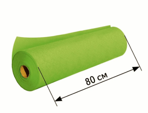 

Простыни одноразовые в рулоне 0.8х100 м, 24 г/м2 Зеленый