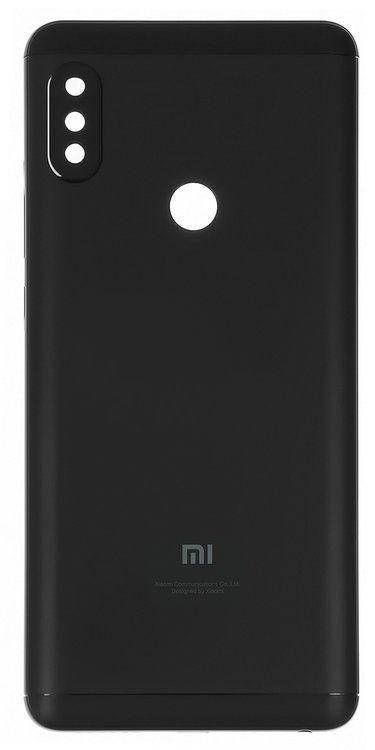 

Задняя крышка корпуса Xiaomi Redmi Note 5 / Redmi Note 5 Pro пластик Black, Черный