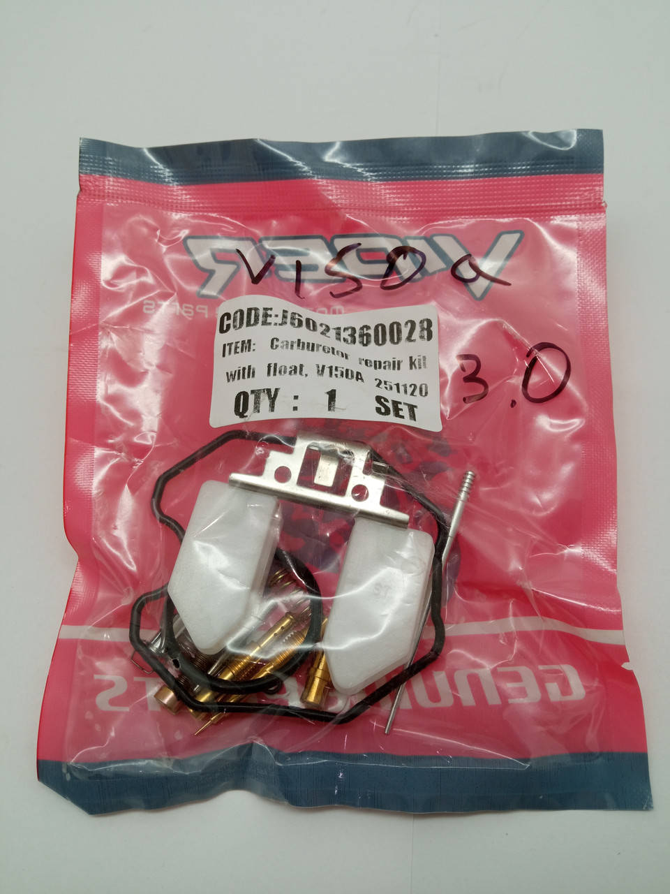 

Ремкомплект карбюратора PZ27