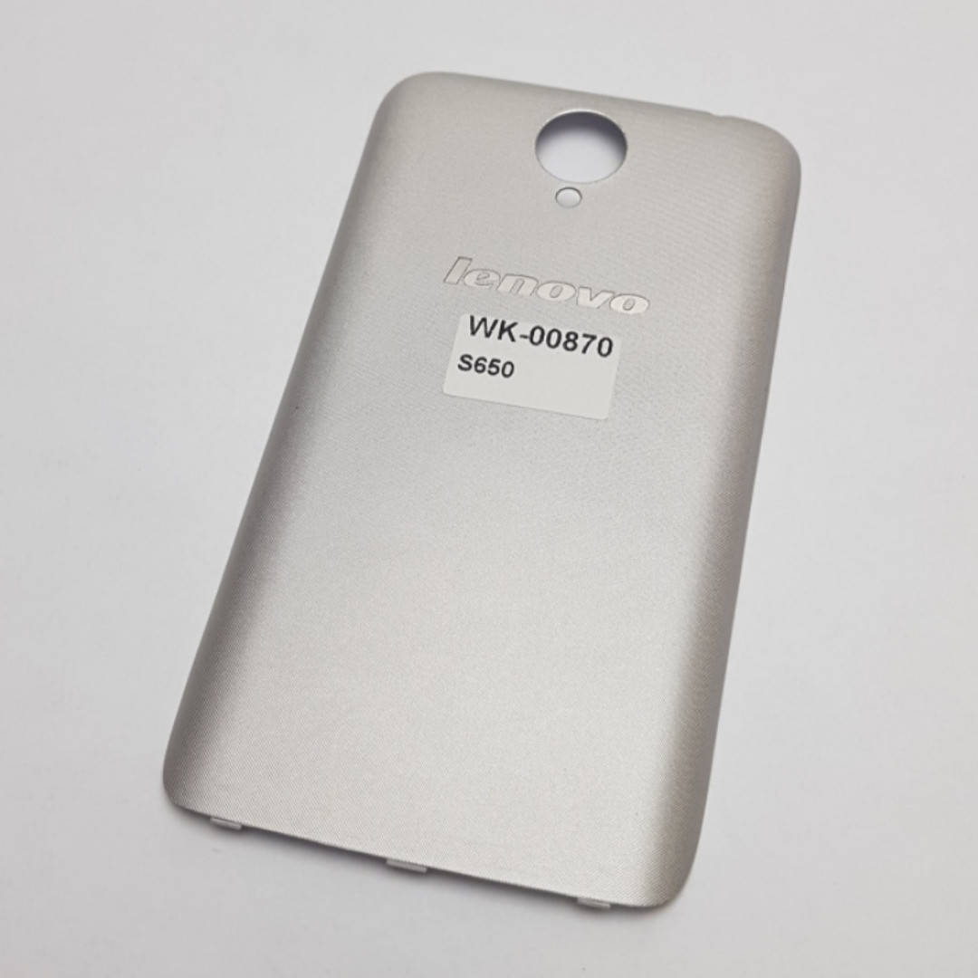 

Задняя крышка Lenovo S650 Серебро Сервисный оригинал с разборки, Разные цвета