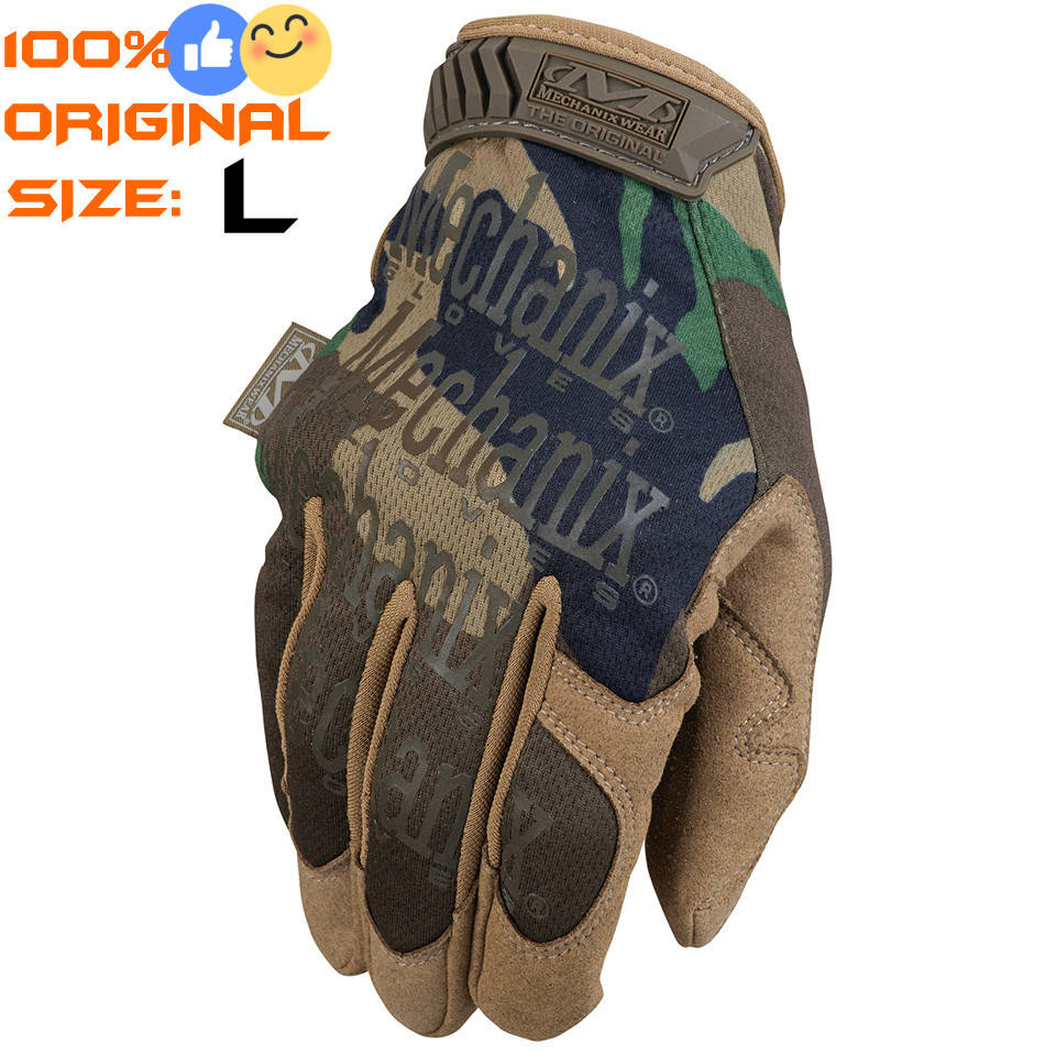 

Тактические перчатки Mechanix Original® Woodland, размер L, артикул MG-77-010