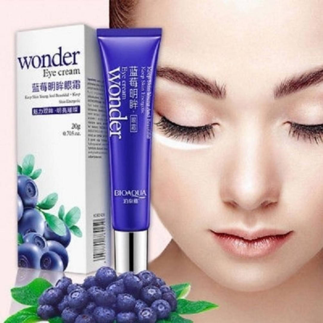

Крем для кожи вокруг глаз Bioaqua Wonder Eye Cream с экстрактом черники