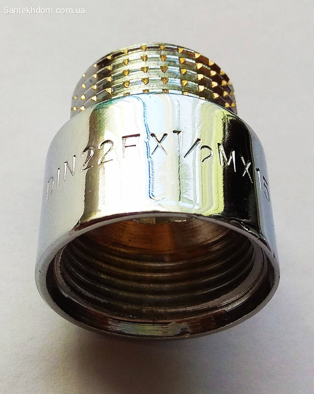 

Переходник метрический М22 вн 1/2 нар.